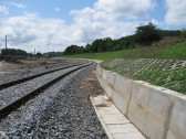 Steel mill SSM Strske  Retaining wall